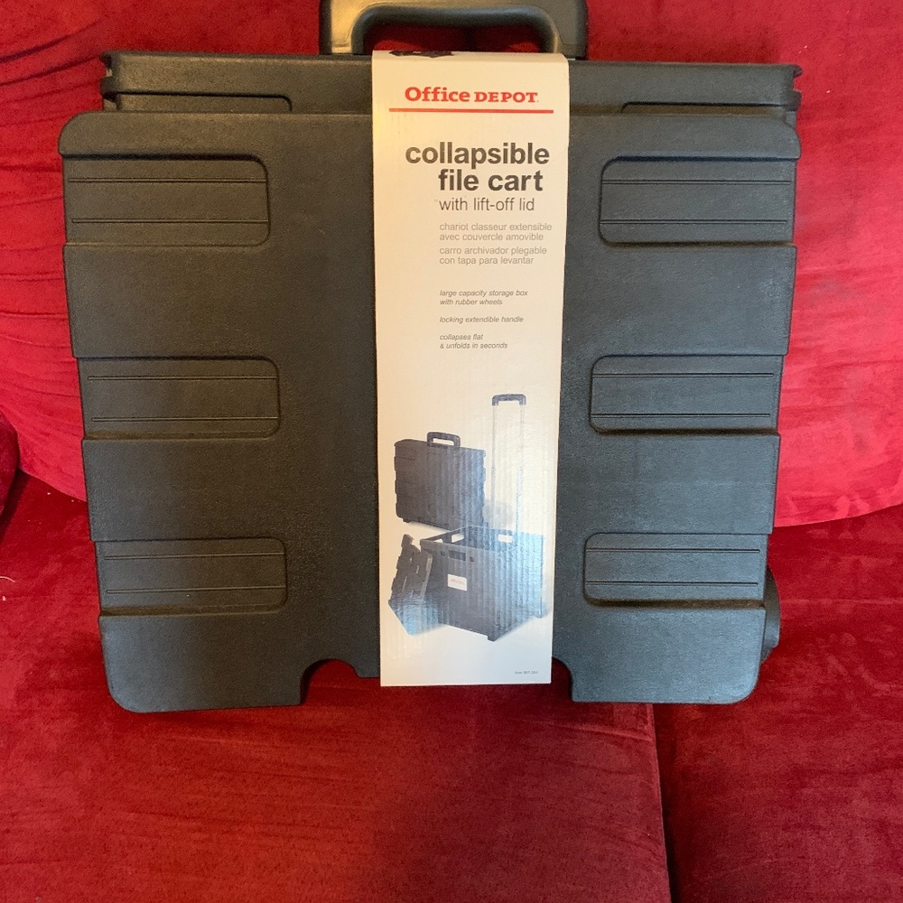 Collapsible file cart